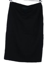 Dámská černá pouzdrová sukně 