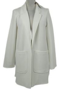 Nové - Dámský bílý kabátový cardigán Dunnes