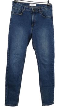 Dámské modré slim rifle Reserved