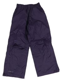 Fialové šusťákové podšité funkční kalhoty Mountain Warehouse