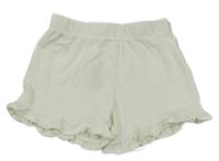 Smetanové bavlněné kraťasy Primark