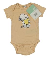 Nové - oranžové body se Snoopym