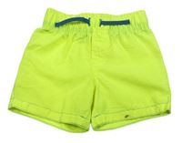 Neonově žluté plážové kraťasy Primark