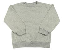 Světlešedá mikina s 3D nápisem Primark