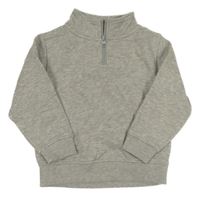 Šedá mikina se stojáčkem Primark