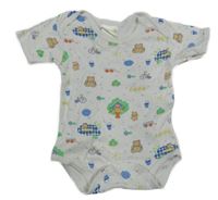 Bílé body s obrázky 