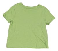 Světlezelené melírované crop tričko PRIMARK