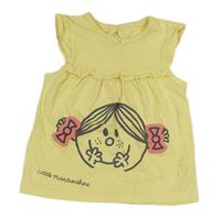 Žlutá tunika s potiskem Mr. Men George