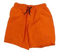 Oranžové plážové kraťasy Primark