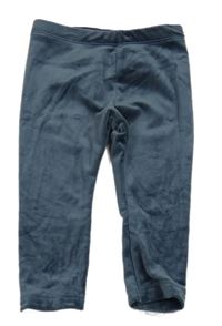 Tmavomodré sametové legíny Lupilu 