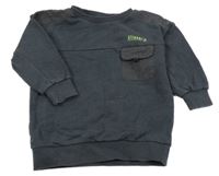 Šedá mikina s kapsou Next