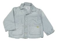 Světlemodrá riflová bunda Zara