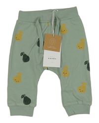 Nové - Khaki tepláky s hruškami Name it