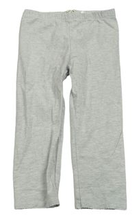 Světlešedé melírované capri legíny H&M