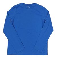 Cobaltově modré triko H&M