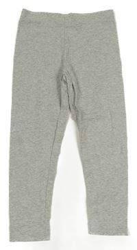 Šedé melírované crop legíny alive