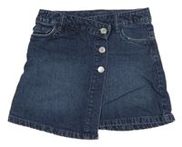 Tmavomodrá riflová sukně Tu