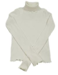 Smetanový žebrovaný rolák C&A