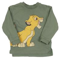 Khaki mikina se Simbou H&M