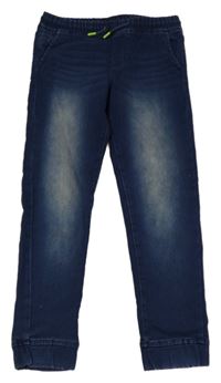 Tmavomodré teplákové cuff rifle Pepperts