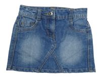 Modrá riflová sukně Tu