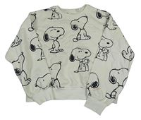 Krémová mikina se Snoopym H&M