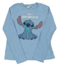 Modré triko se Stitchem Disney