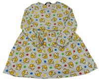Šedé vzorované šaty s Pudsey George