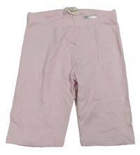 Světlerůžové elastické kraťasy H&M