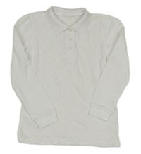 Bílé polo triko George