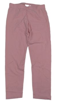 Světlerůžové crop legíny Alive