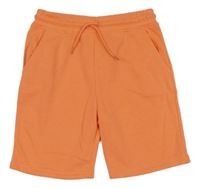 Oranžové teplákové kraťasy Primark