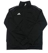 Černá propínací sportovní mikina s logem zn. Adidas