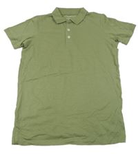 Khaki polo tričko Primark