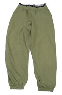 Khaki tepláky s nápisy River Island