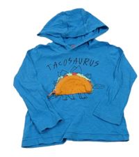 Modré triko s tacos a kapucí S. Oliver
