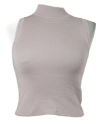 Nové - Dámská světlerůžová svetrová crop vesta Primark 