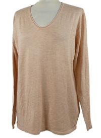 Dámský světlerůžový lehký svetr Tom Tailor 