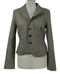 Dámský béžový melírovaný kabátek S. Oliver 