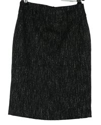 Dámská černo-bílá melírovaná pouzdrová sukně Principles 