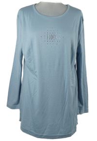 Dámské světlemodré triko s kamínky Gina Locardo