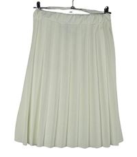 Dámská bílá plisovaná sukně Sisters Point 