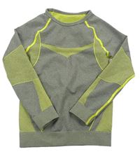 Šedo-žluté funkční spodní triko Lupilu