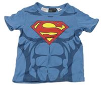 Modré tričko- Superman H&M