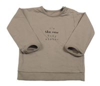 Béžová mikina s nápisem George