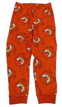 Červené pyžamové kalhoty Sonic