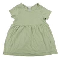 Khaki bavlněné šaty H&M