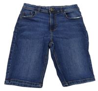 Tmavomodré riflové kraťasy Denim Co.