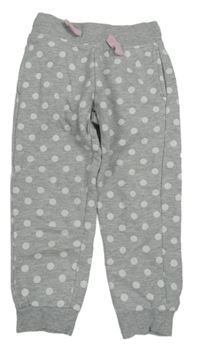 Šedé tepláky s puntíky Impidimpi