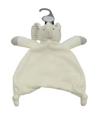 Nové - Bílý plyšový usínáček - slon 
